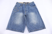 Y2K Raider Medium Wash Denim Shorts - Pants/Shorts - Thrifted Threads