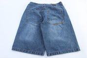 Y2K Raider Medium Wash Denim Shorts - Pants/Shorts - Thrifted Threads