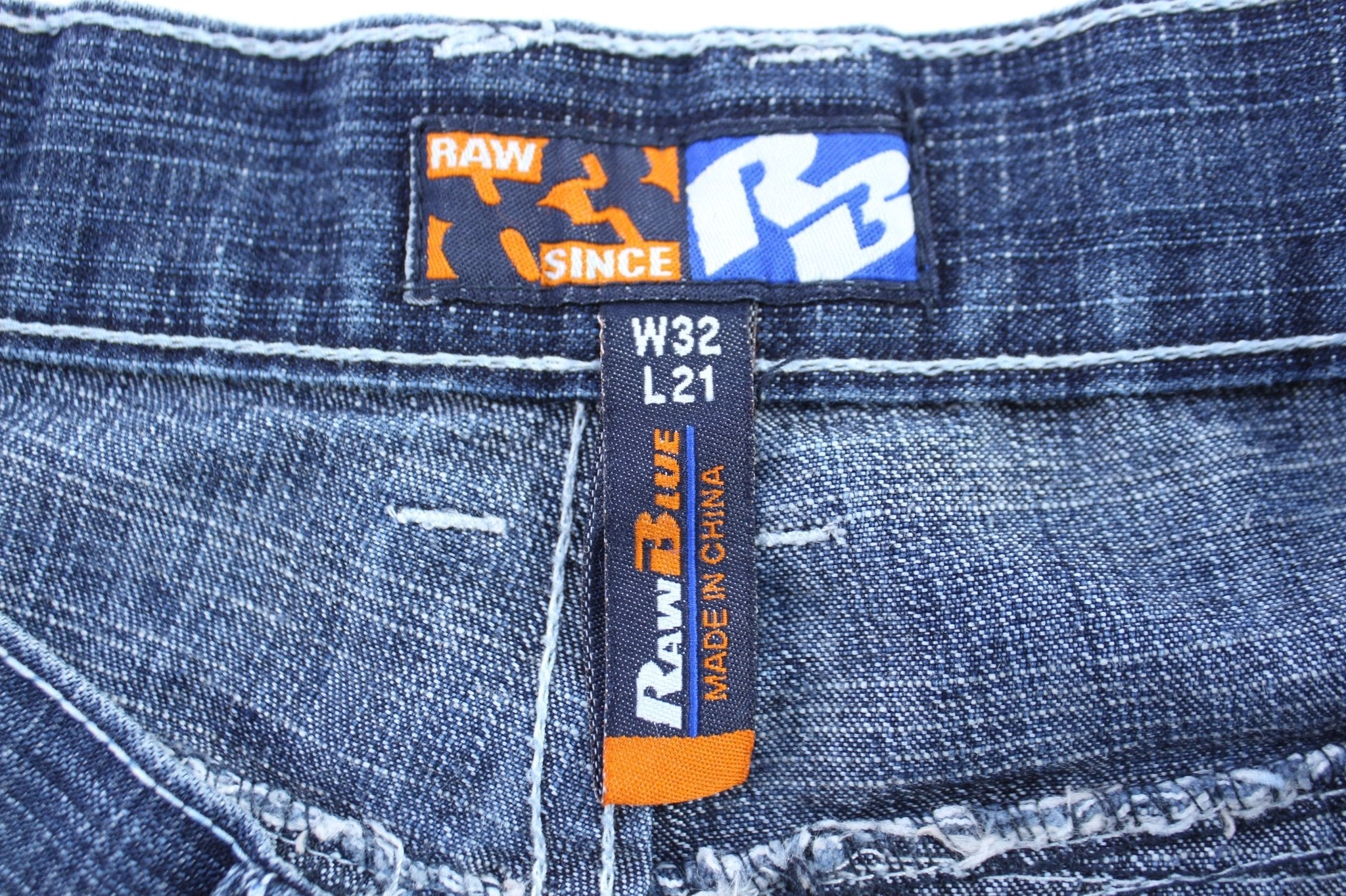 Y2K Raw Blue Capri Denim Pants - Pants/Shorts - Thrifted Threads