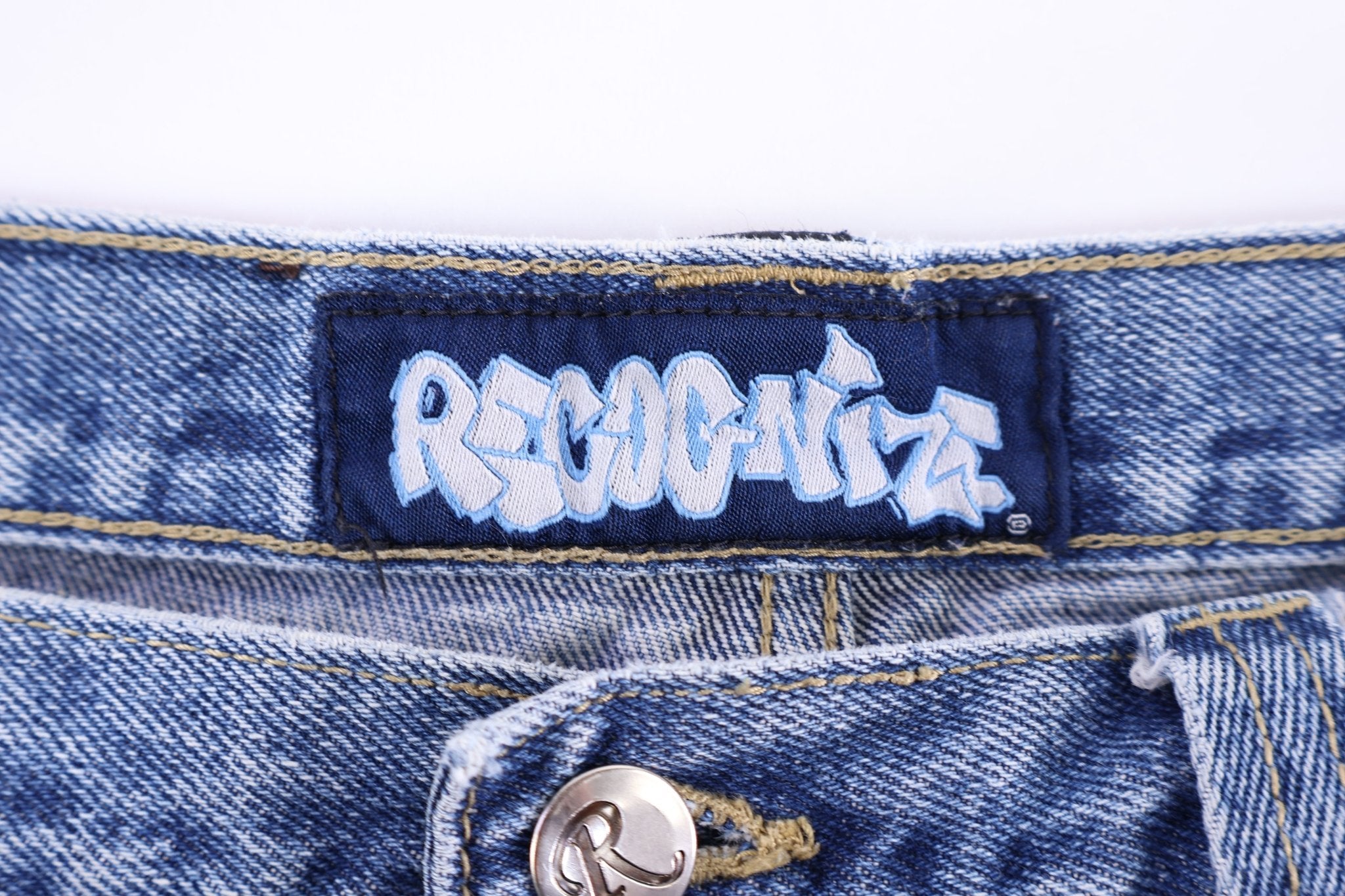 Y2K Recognize Medium Wash Denim Jeans - Pants - Thrifted Threads