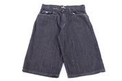 Y2K Red Ape Black Denim Shorts - Pants/Shorts - Thrifted Threads