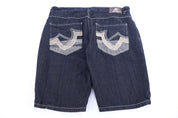 Y2K Red Ape Dark Wash Denim Shorts - Pants/Shorts - Thrifted Threads