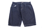 Y2K Red Ape Dark Wash Denim Shorts - Pants/Shorts - Thrifted Threads