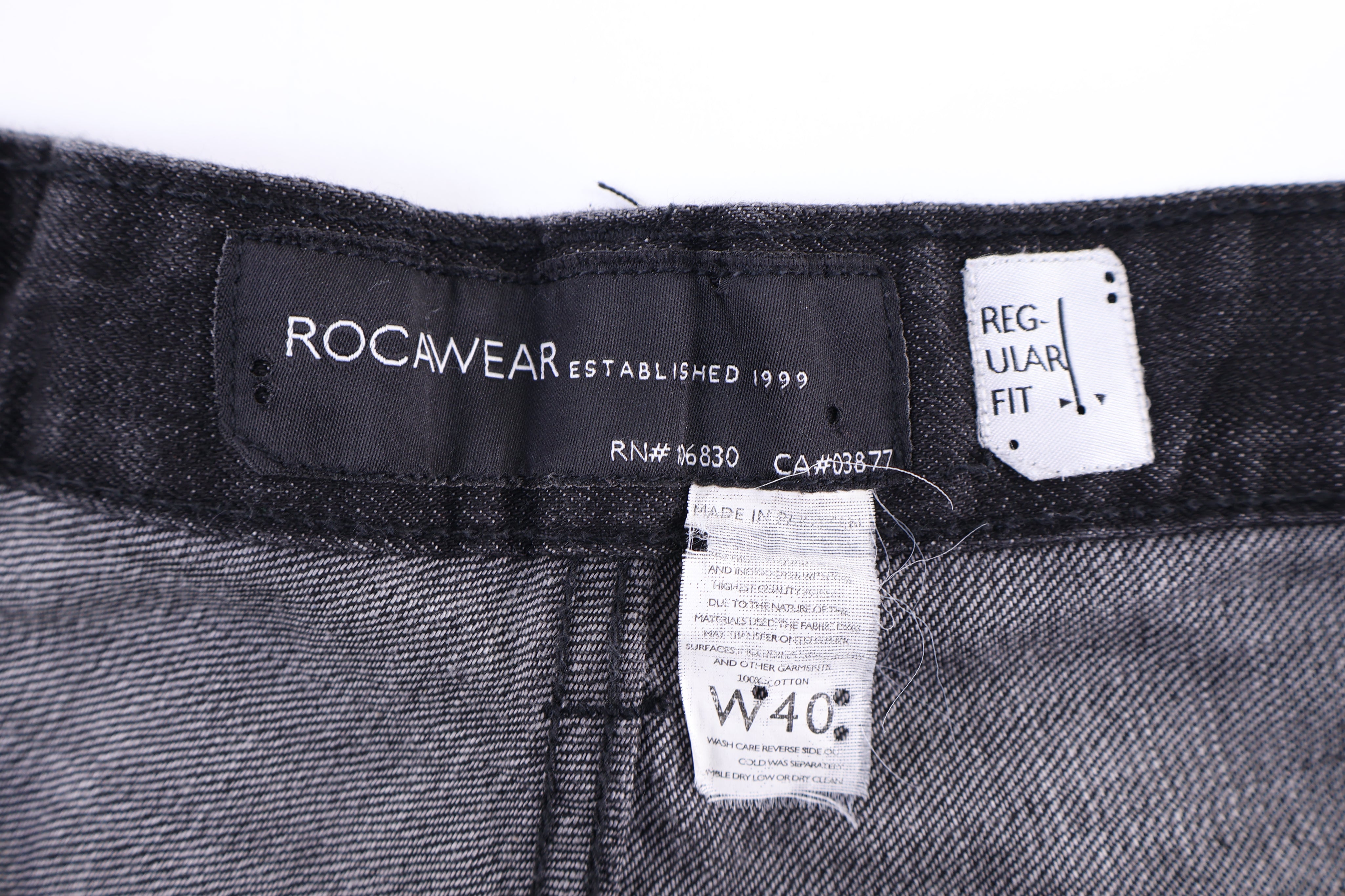 Y2K Rocawear Black Denim Shorts - Pants/Shorts - Thrifted Threads