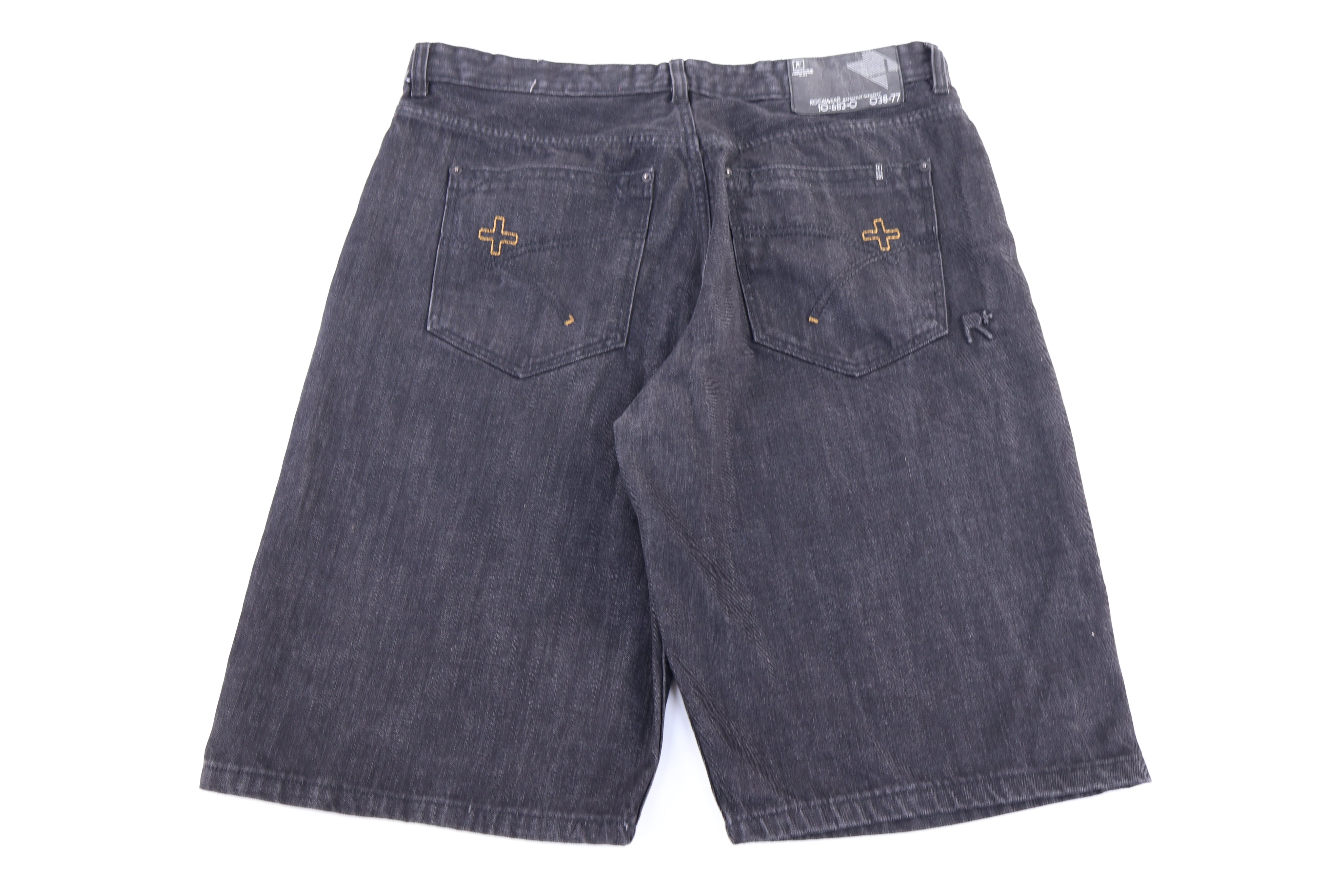 Y2K Rocawear Black Denim Shorts - Pants/Shorts - Thrifted Threads