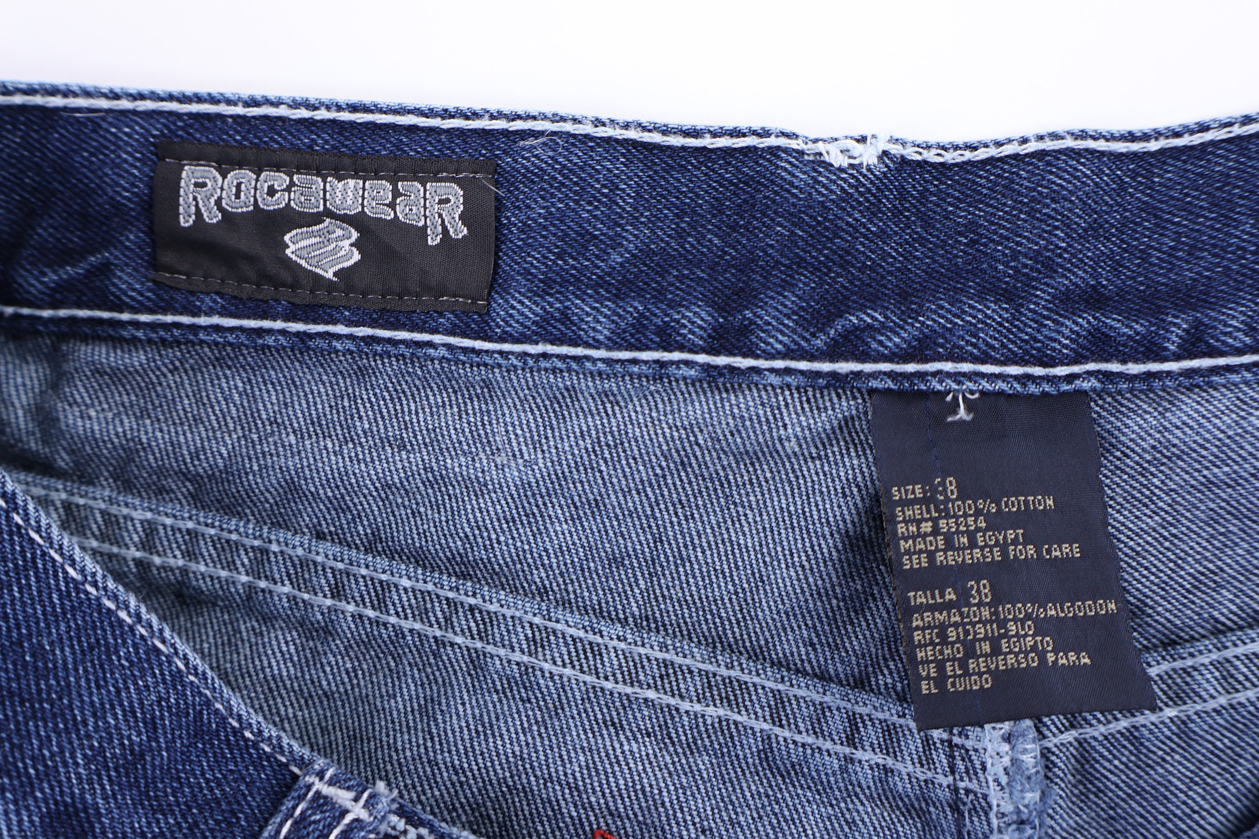 Y2K Rocawear Dark Wash Denim Jeans - Pants - Thrifted Threads