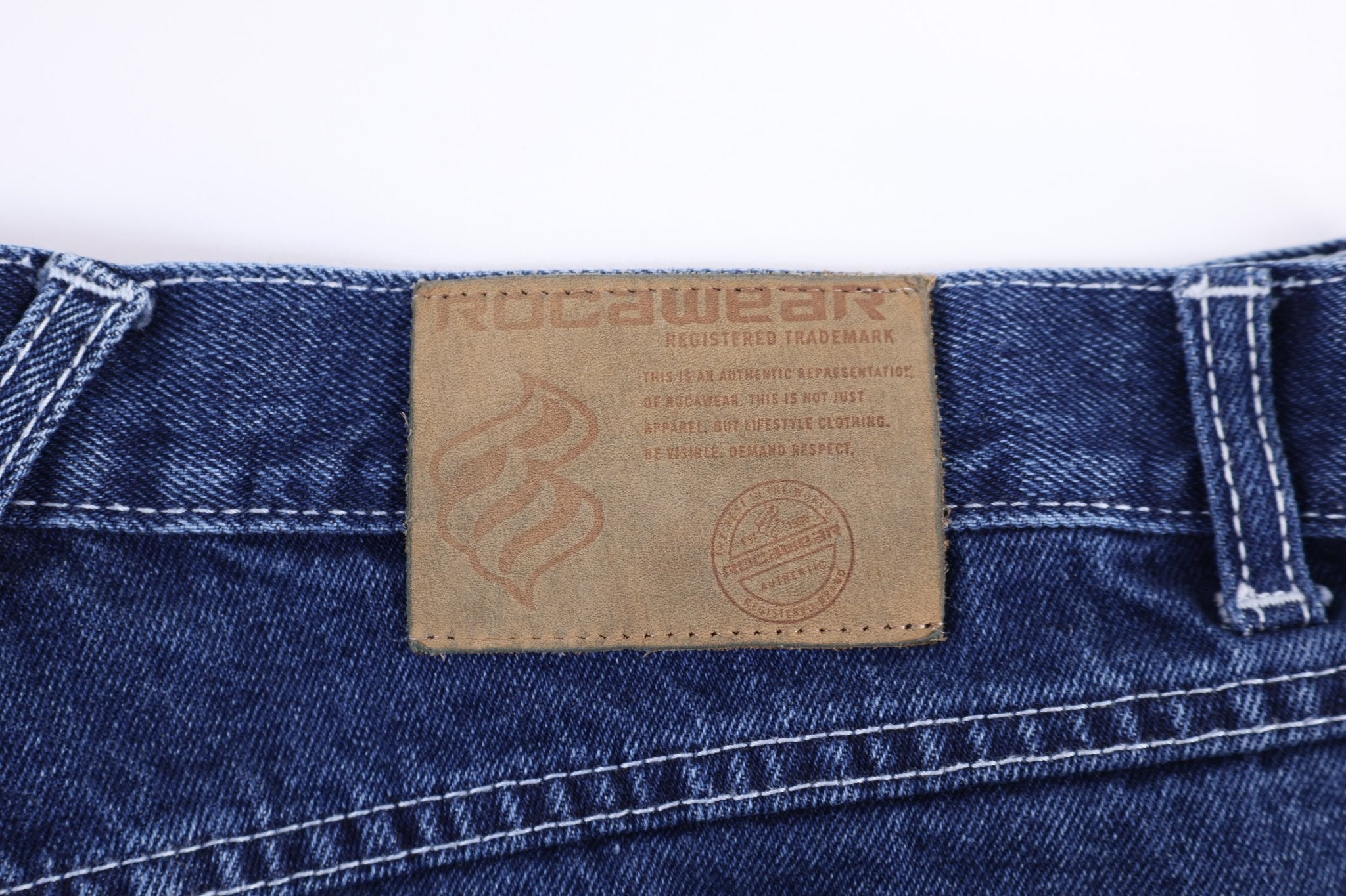 Y2K Rocawear Dark Wash Denim Jeans - Pants - Thrifted Threads