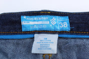Y2K Rocawear Dark Wash Denim Shorts - ThriftedThreads.com