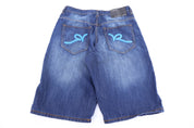 Y2K Rocawear Dark Wash Denim Shorts - Pants/Shorts - Thrifted Threads