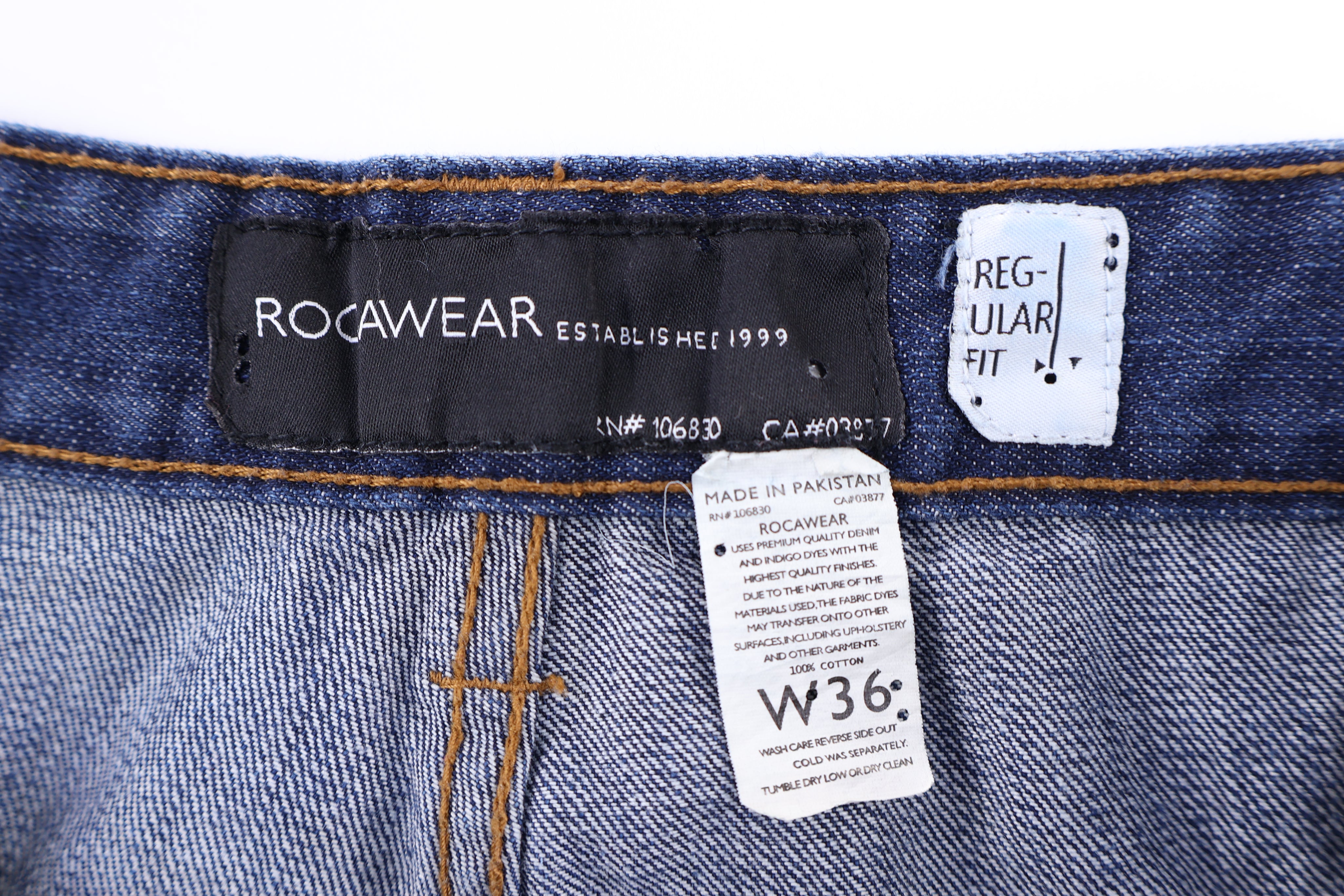 Y2K Rocawear Dark Wash Denim Shorts - Pants/Shorts - Thrifted Threads