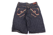 Y2K Rocawear Dark Wash Denim Shorts - Pants/Shorts - Thrifted Threads