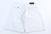 Y2K Rocawear Embroidered White Denim Shorts - ThriftedThreads.com