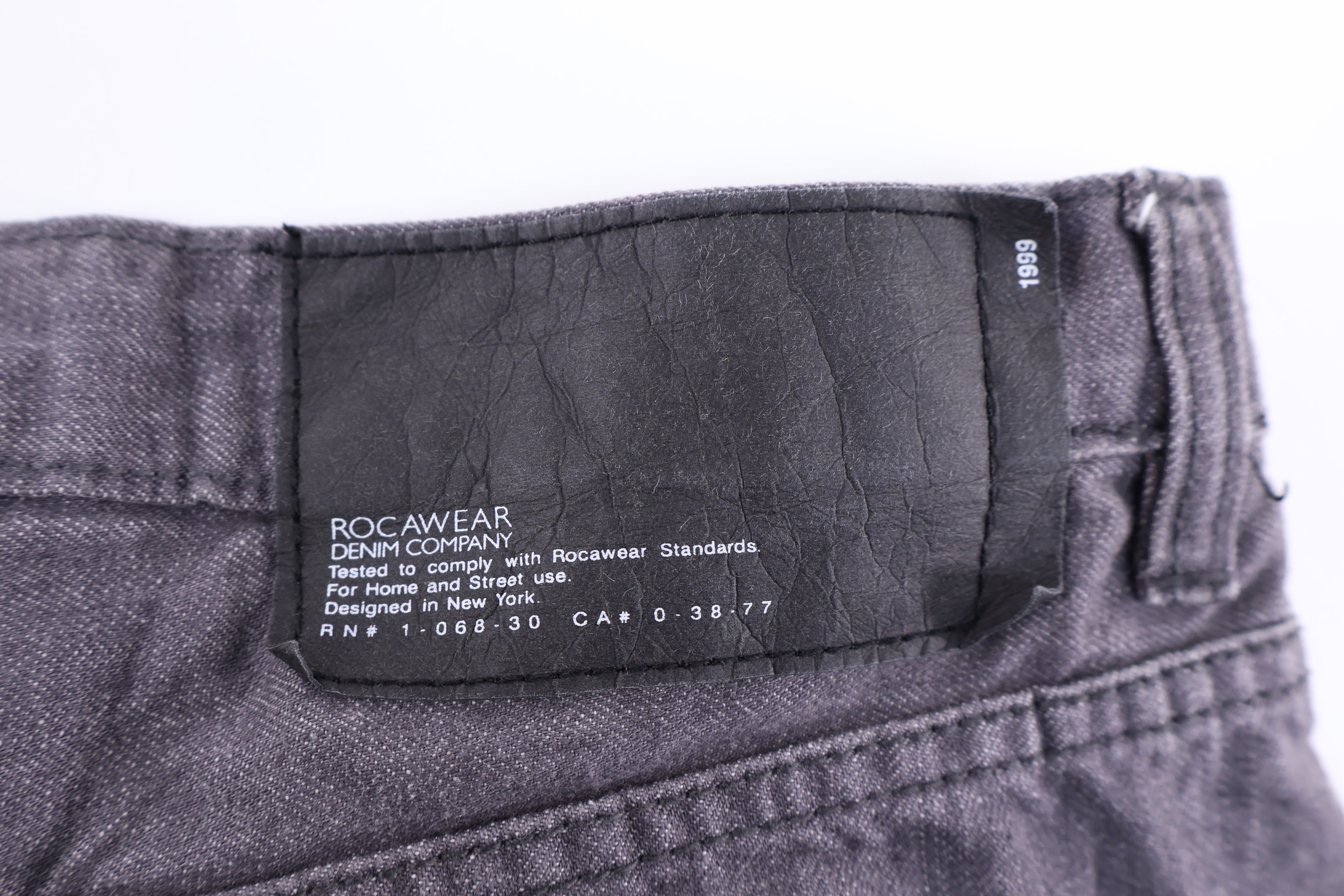 Y2K Rocawear Grey Denim Shorts - Pants/Shorts - Thrifted Threads