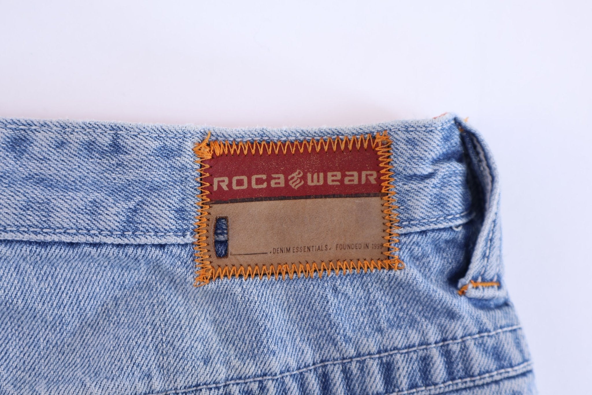 Y2K Rocawear Light Wash Denim Shorts - Pants/Shorts - Thrifted Threads