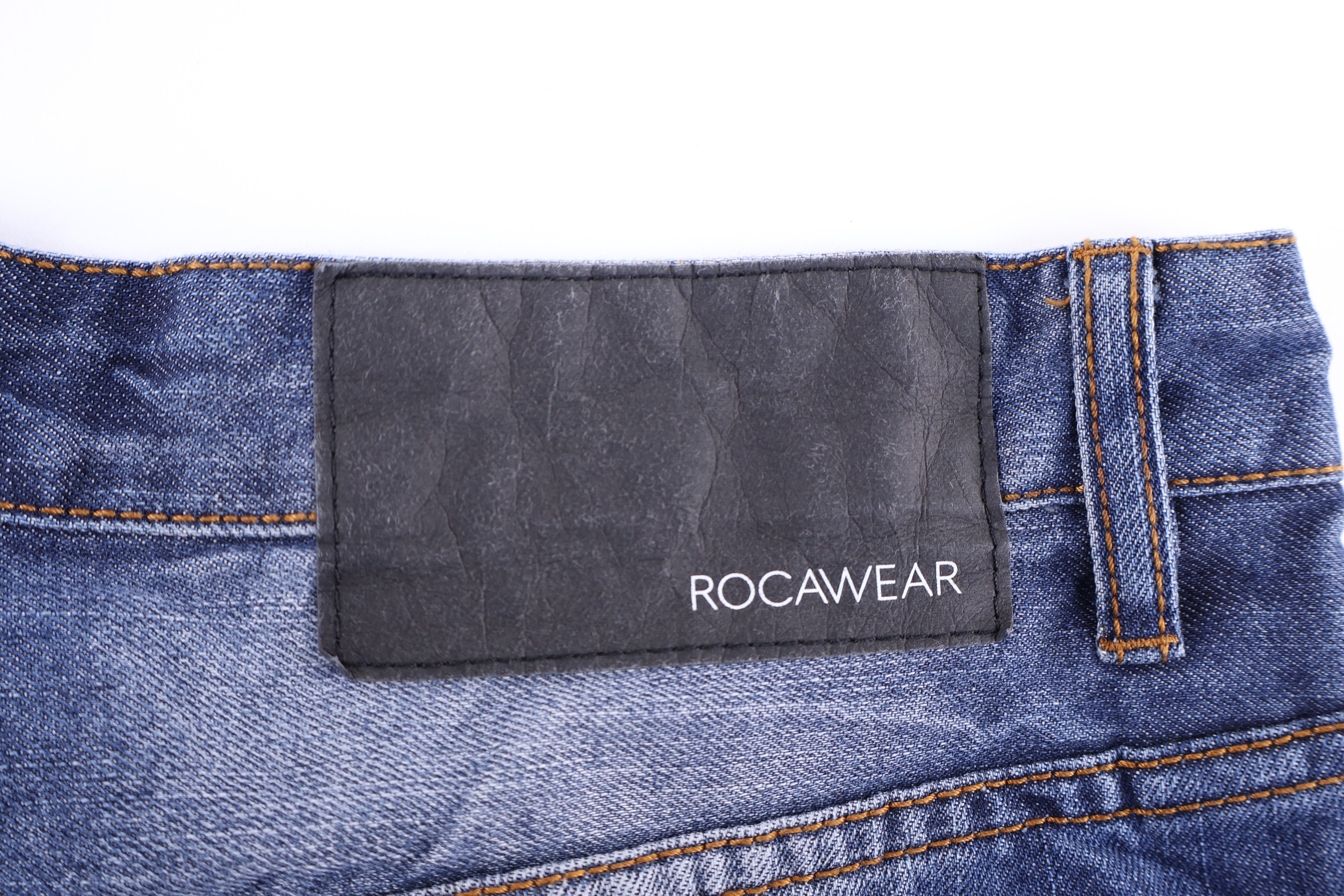 Y2K Rocawear Medium Wash Denim Shorts - Pants/Shorts - Thrifted Threads