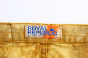 Y2K Royal Republic Yellow Denim Shorts - Pants/Shorts - Thrifted Threads