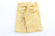 Y2K Royal Republic Yellow Denim Shorts - Pants/Shorts - Thrifted Threads