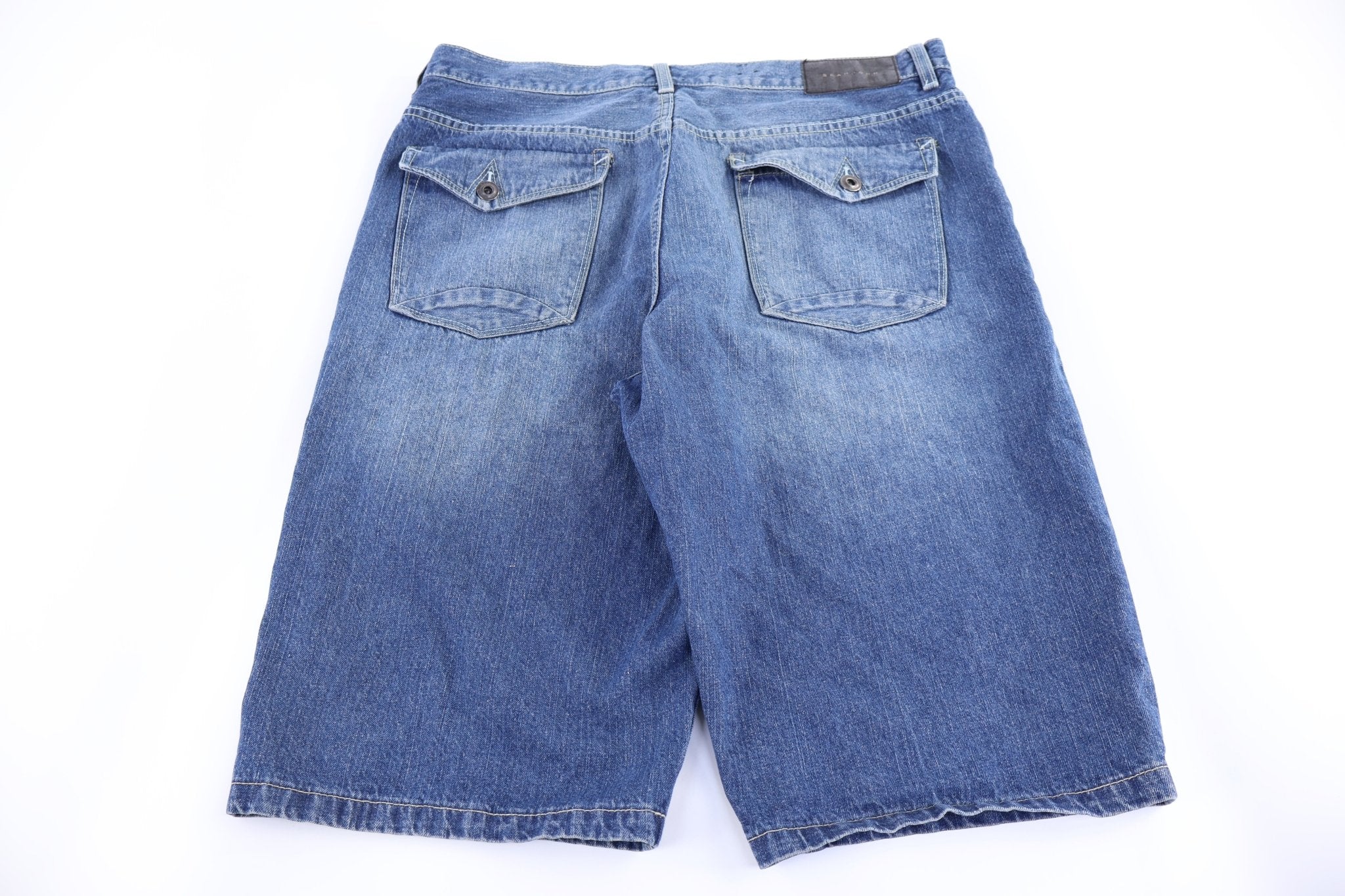 Y2K Sean John Blue Denim Shorts - Pants/Shorts - Thrifted Threads