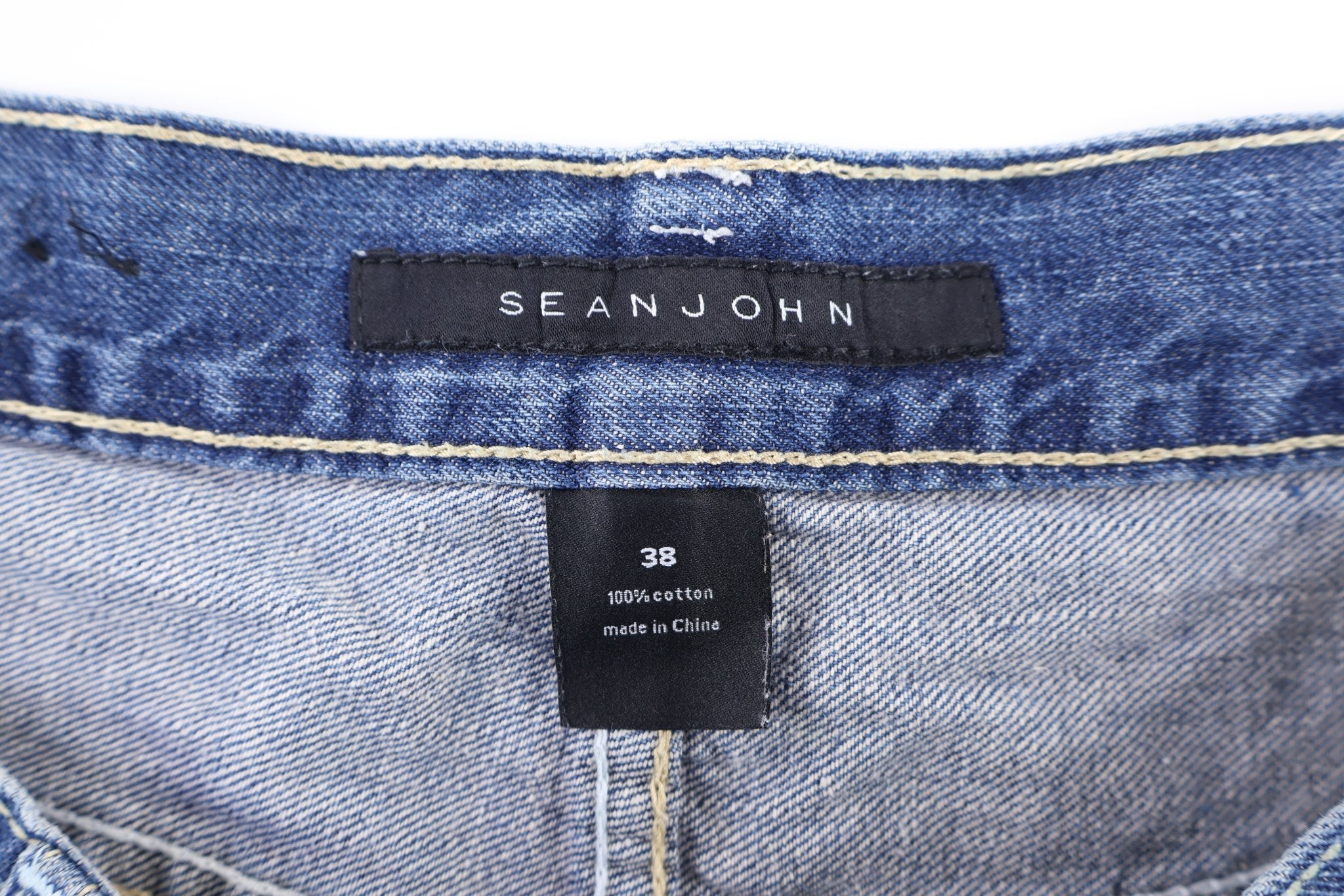 Y2K Sean John Blue Denim Shorts - Pants/Shorts - Thrifted Threads