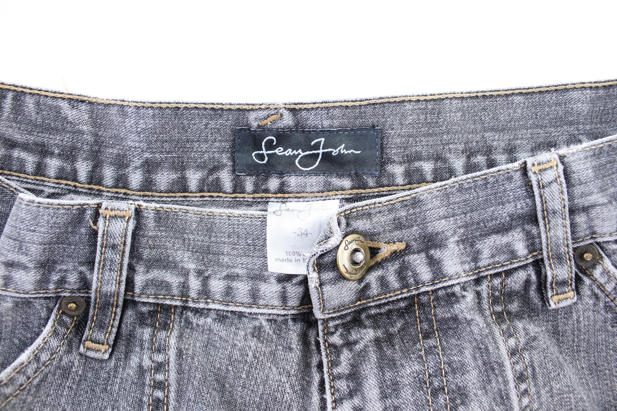 Y2K Sean John Denim Shorts - ThriftedThreads.com