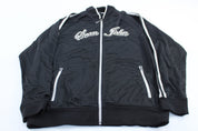 Y2K Sean John Embroidered Black & White Track Jacket - Jackets - Thrifted Threads