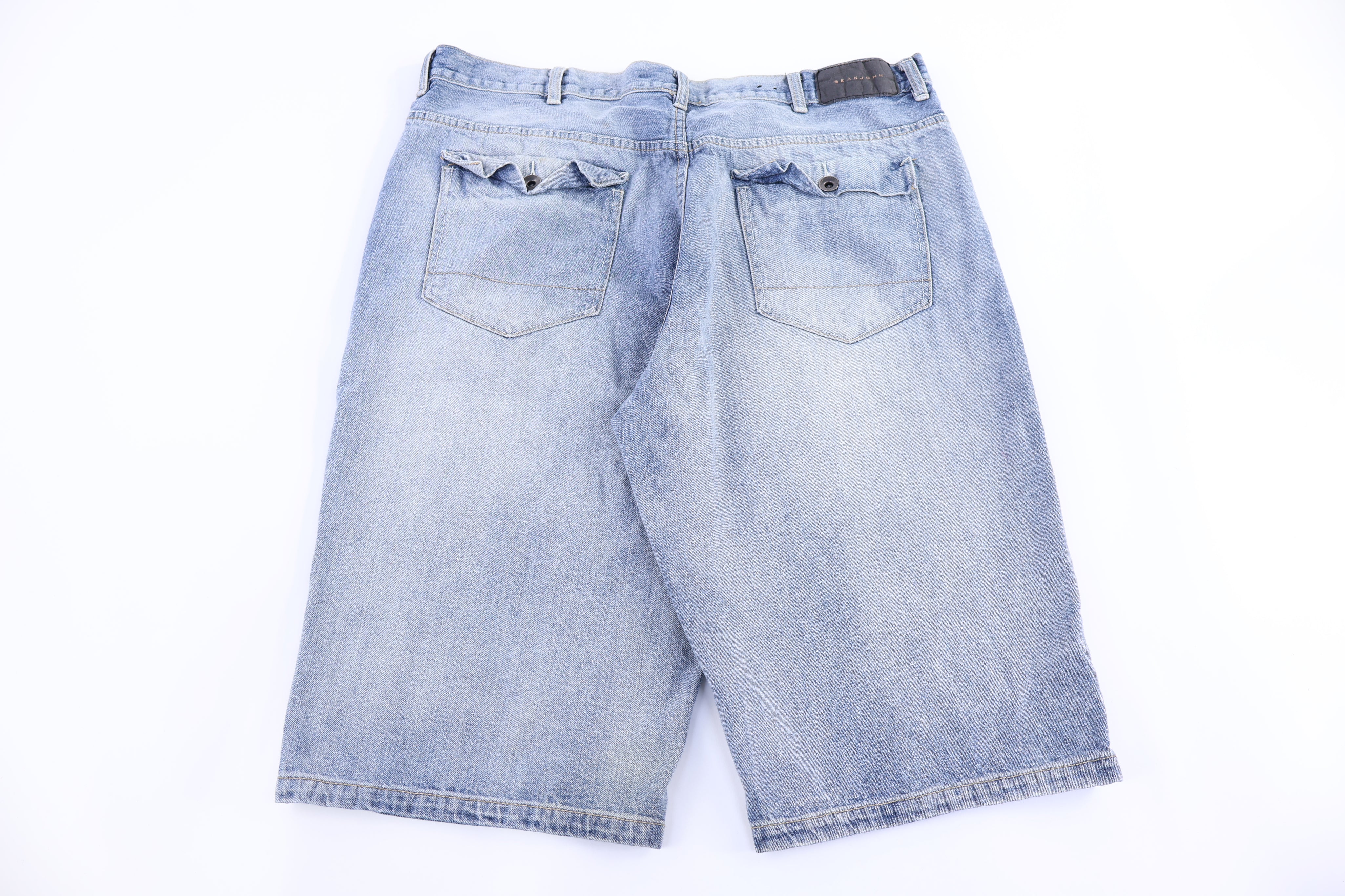 Y2K Sean John Light Wash Denim Shorts - Pants/Shorts - Thrifted Threads