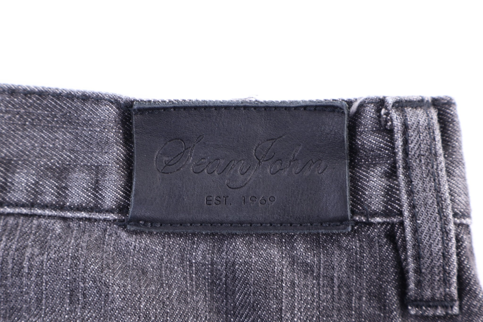 Y2K Sean Jonh Black Denim Shorts - Pants/Shorts - Thrifted Threads