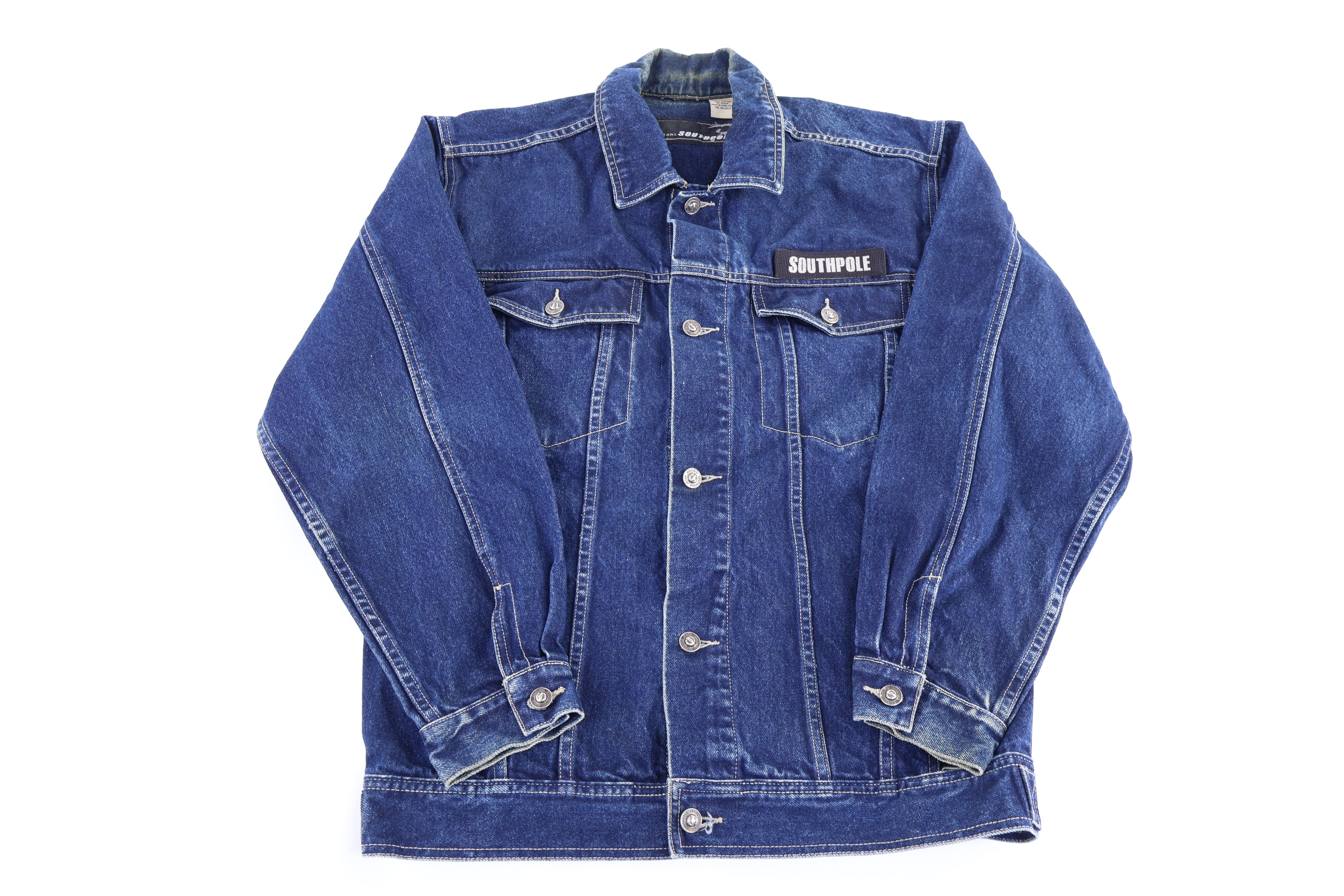 Y2K Southpole Dark Wash Denim Jacket - Jacket - Thrifted Threads