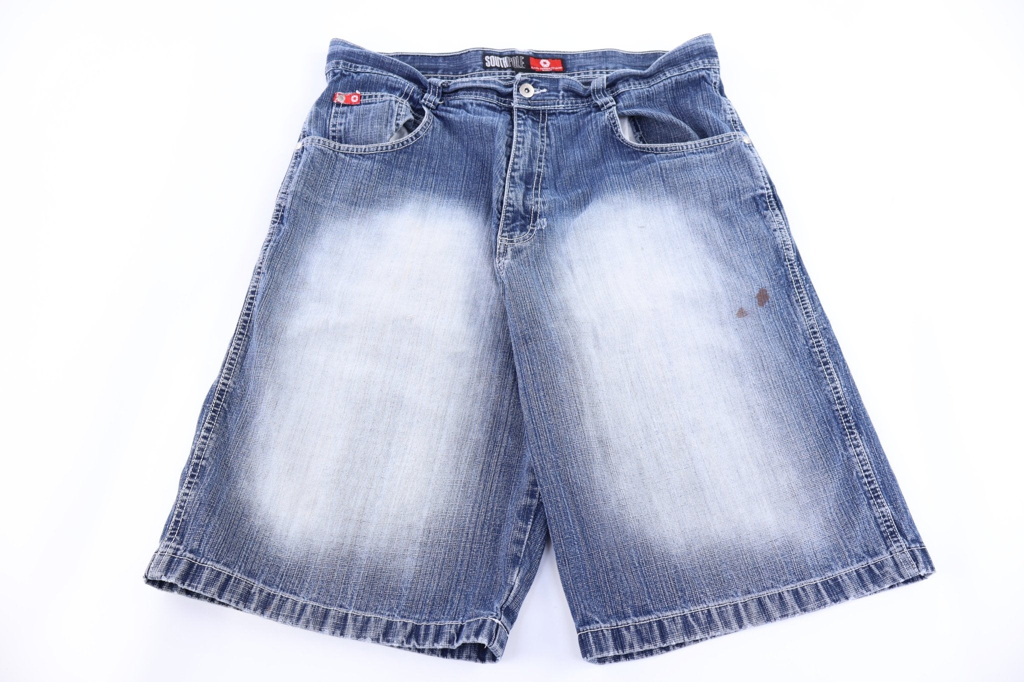 Y2K Southpole Dark Wash Denim Shorts - Pants/Shorts - Thrifted Threads