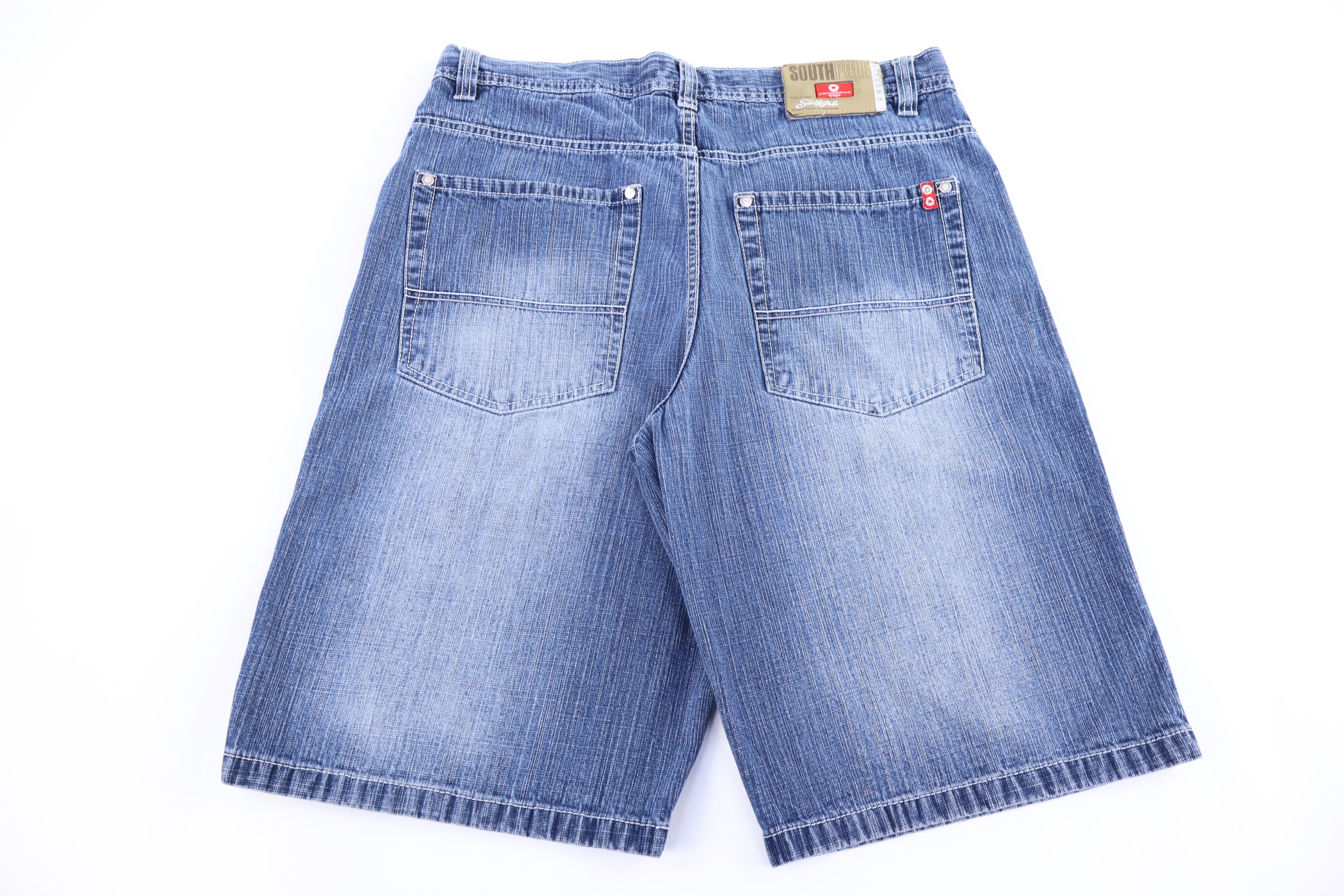 Y2K Southpole Dark Wash Denim Shorts - Pants/Shorts - Thrifted Threads