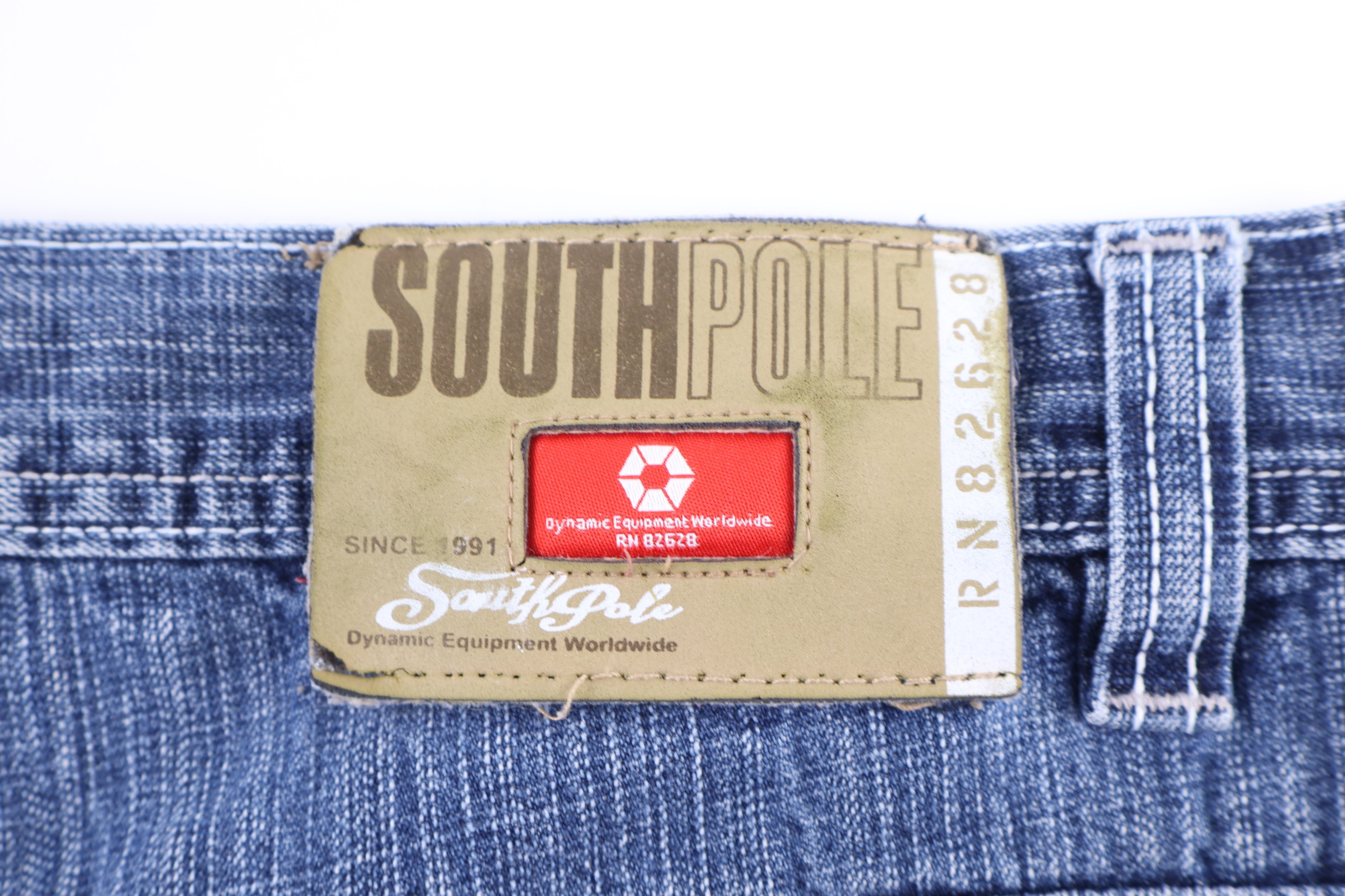 Y2K Southpole Dark Wash Denim Shorts - Pants/Shorts - Thrifted Threads