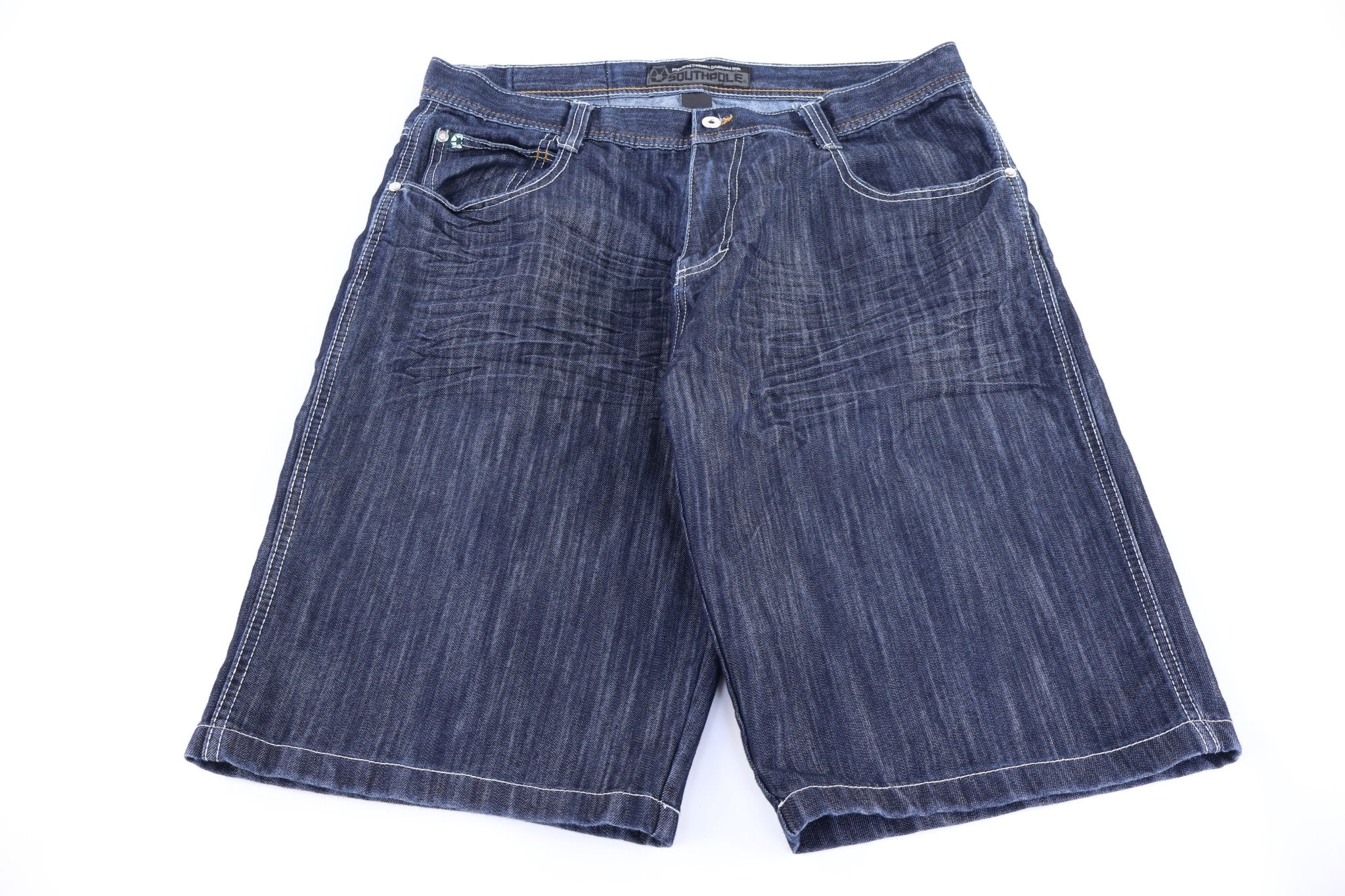 Y2K Southpole Dark Wash Denim Shorts - Pants/Shorts - Thrifted Threads