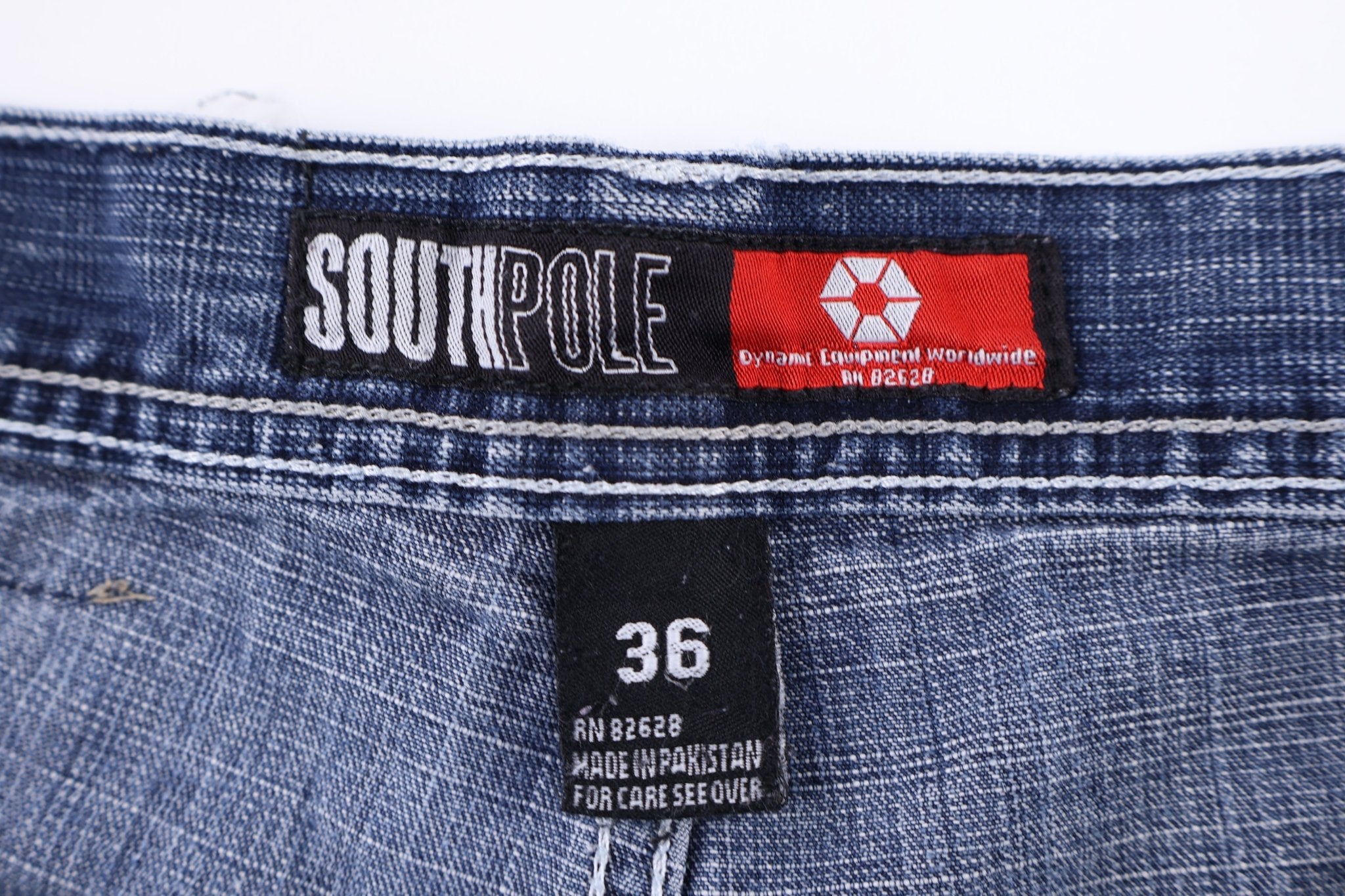 Y2K Southpole Dark Wash Denim Shorts - Pants/Shorts - Thrifted Threads