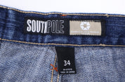 Y2K Southpole Dark Wash Denim Shorts - Pants/Shorts - Thrifted Threads