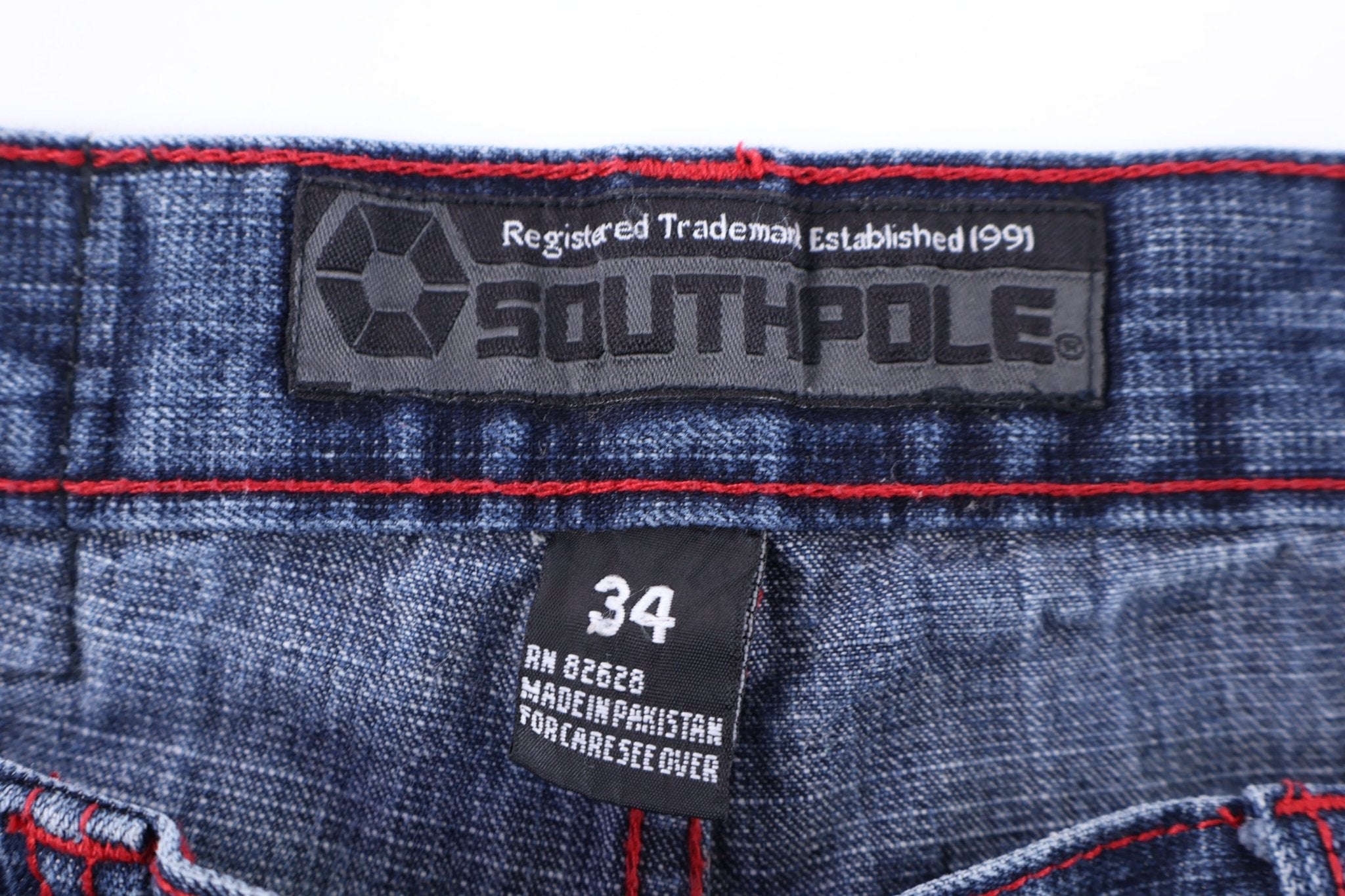 Y2K Southpole Dark Wash Denim Shorts - Pants/Shorts - Thrifted Threads