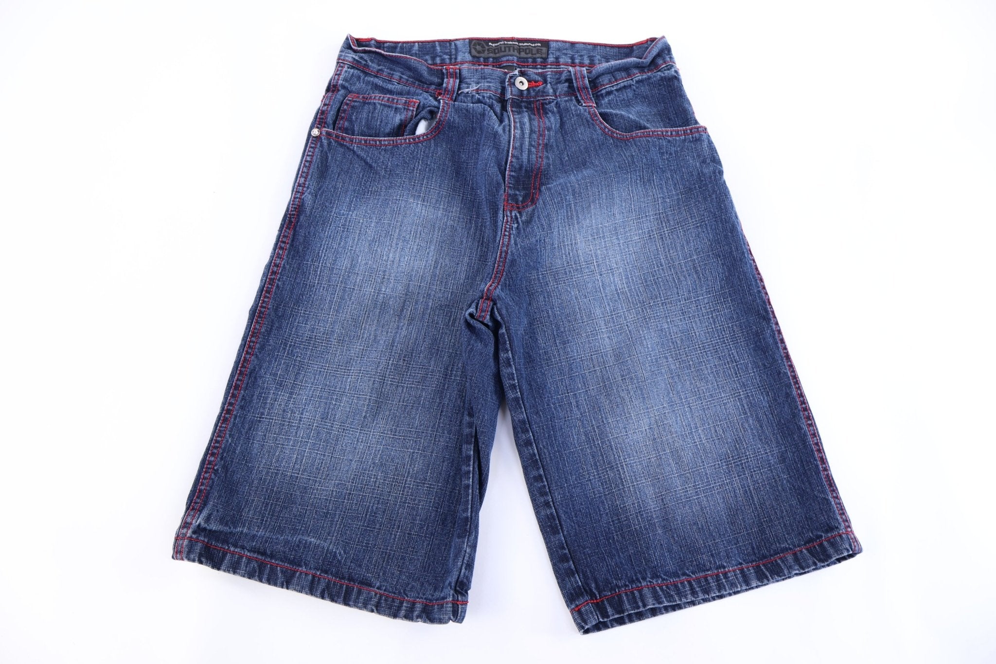Y2K Southpole Dark Wash Denim Shorts - Pants/Shorts - Thrifted Threads