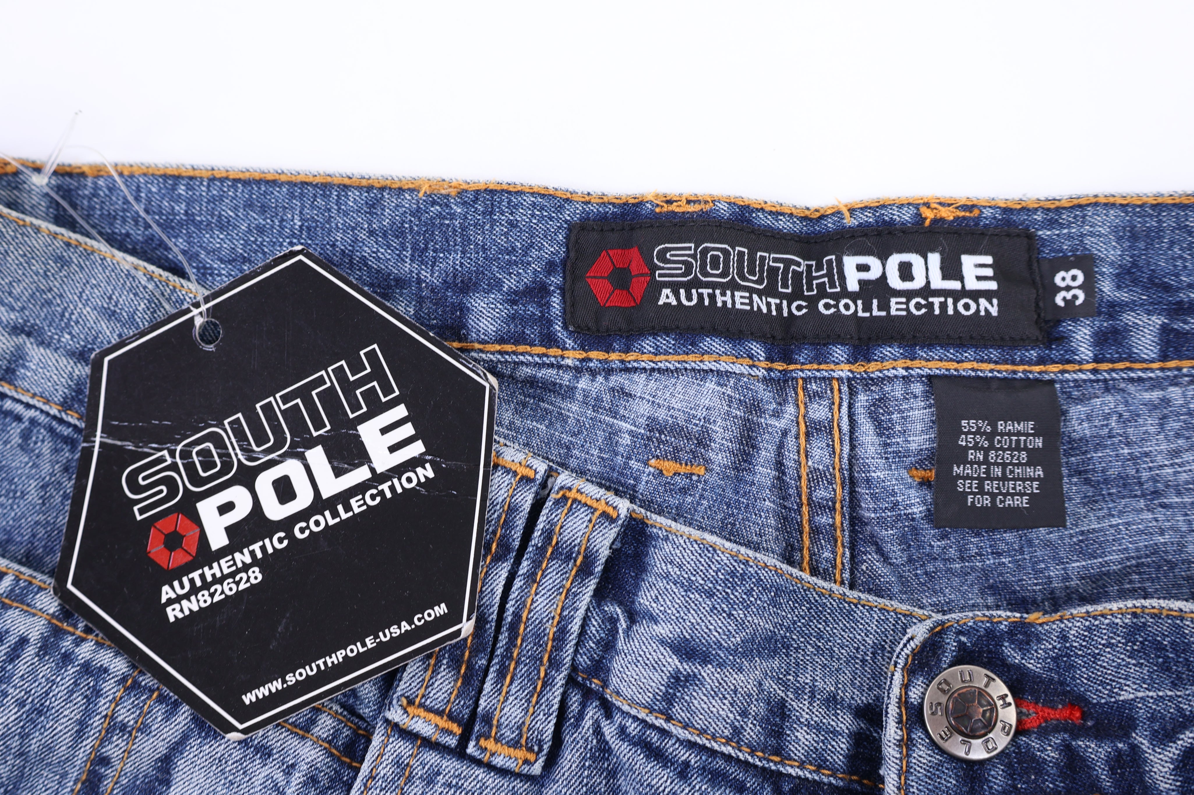 Y2K Southpole Dead Stock Dark Wash Denim Jeans - Pants - Thrifted Threads