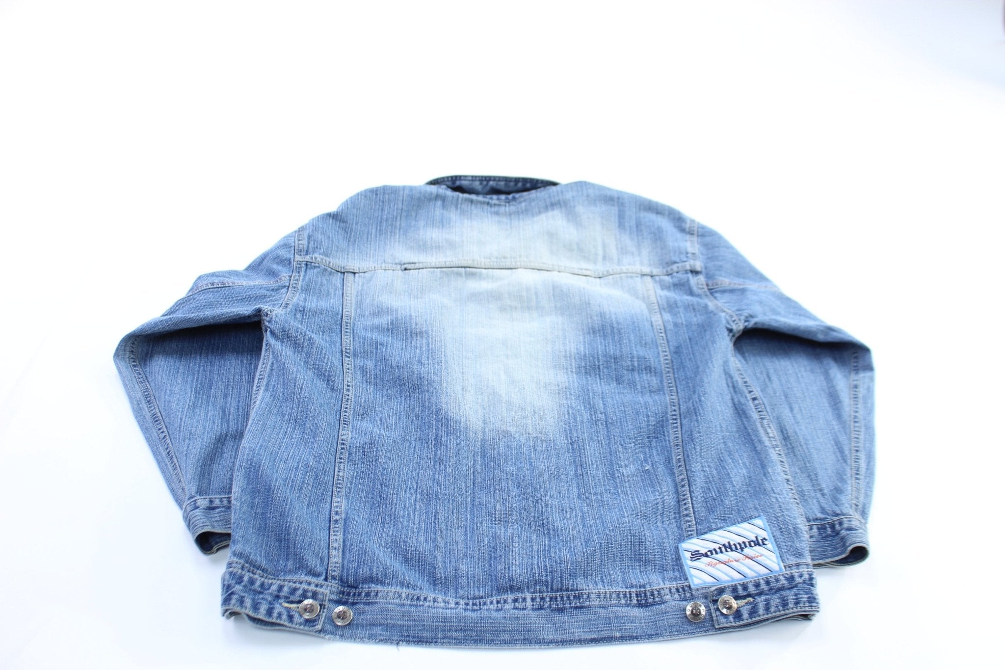 Y2K SouthPole Denim Wash Jacket - ThriftedThreads.com