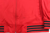 Y2K SouthPole Embroidered Logo Red & Black Track Jacket - Jackets - Thrifted Threads