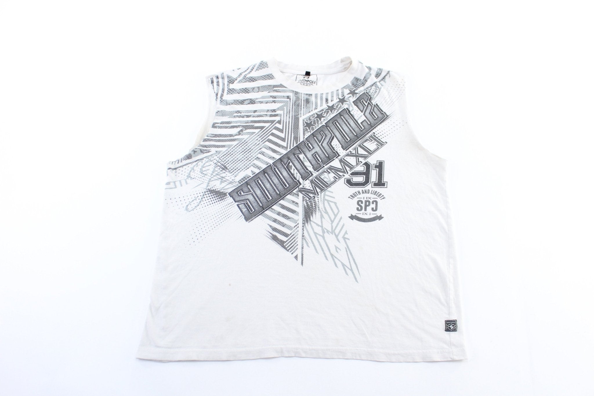 Y2K SouthPole Truth & Liberty Graphic Tank Top - Jerseys/Tanks - Thrifted Threads