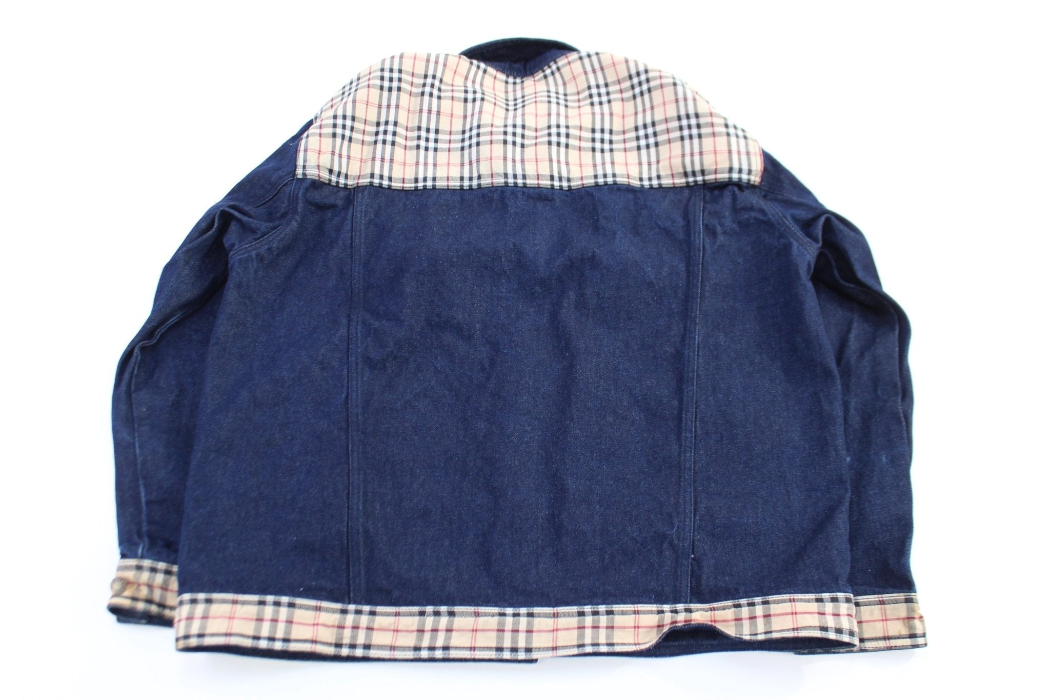 Y2K The Hip Hop Elements Dark Wash Denim Jacket - Jacket - Thrifted Threads