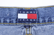 Y2K Tommy Hilfiger Dark Wash Denim Shorts - Pants/Shorts - Thrifted Threads