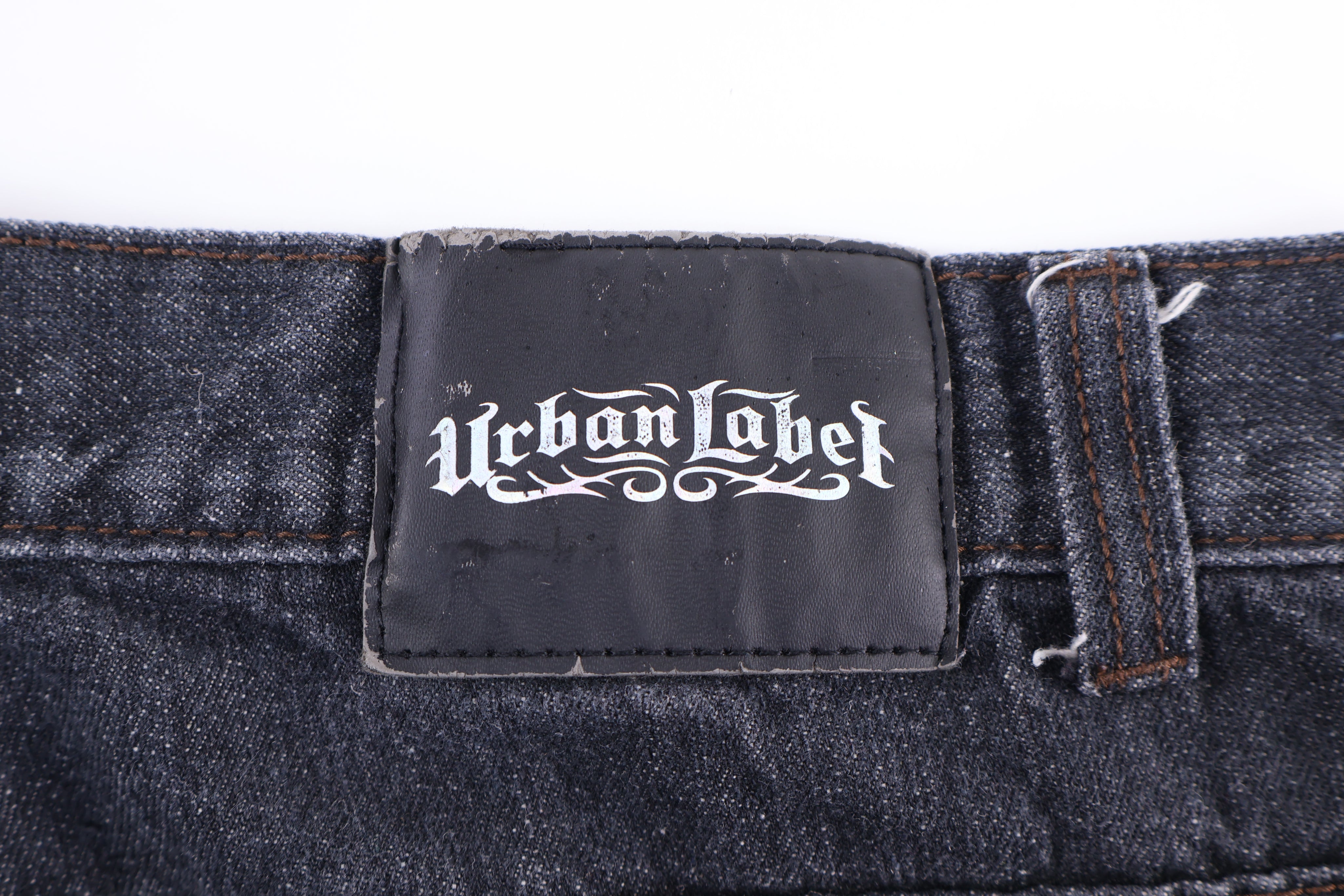 Y2K Urban Label Dark Denim Jeans - pants - Thrifted Threads