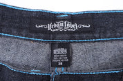 Y2K Urban Label Dark Wash Denim Shorts - Pants/Shorts - Thrifted Threads