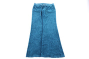 Y2K Women's Juicy Couture Blue Velour Pants - Pants - Thrifted Threads