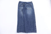 Y2K WU Wear Dark Wash Denim Jeans - Pants - Thrifted Threads