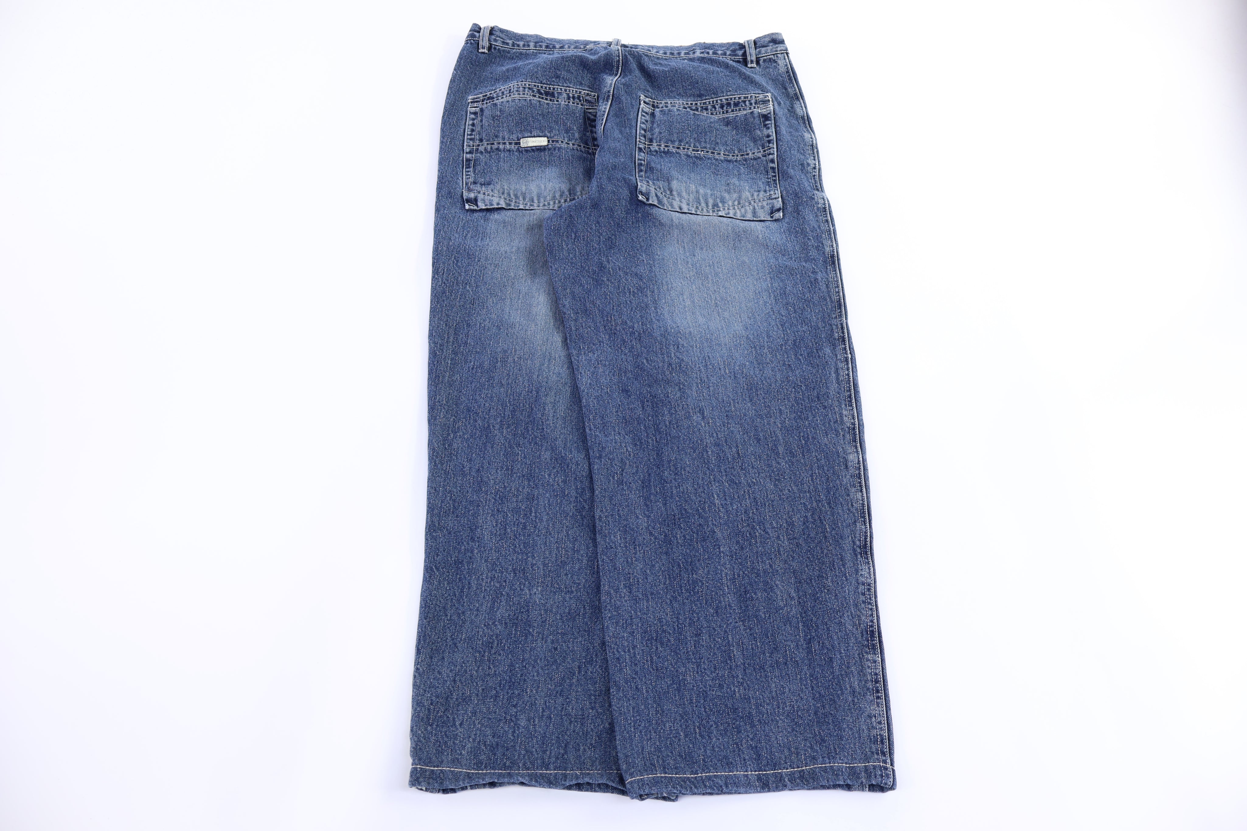 Y2K WU Wear Dark Wash Denim Jeans - Pants - Thrifted Threads