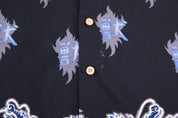 Y2K XG Dragons Graphic Button Down - Shirts & Tops - Thrifted Threads