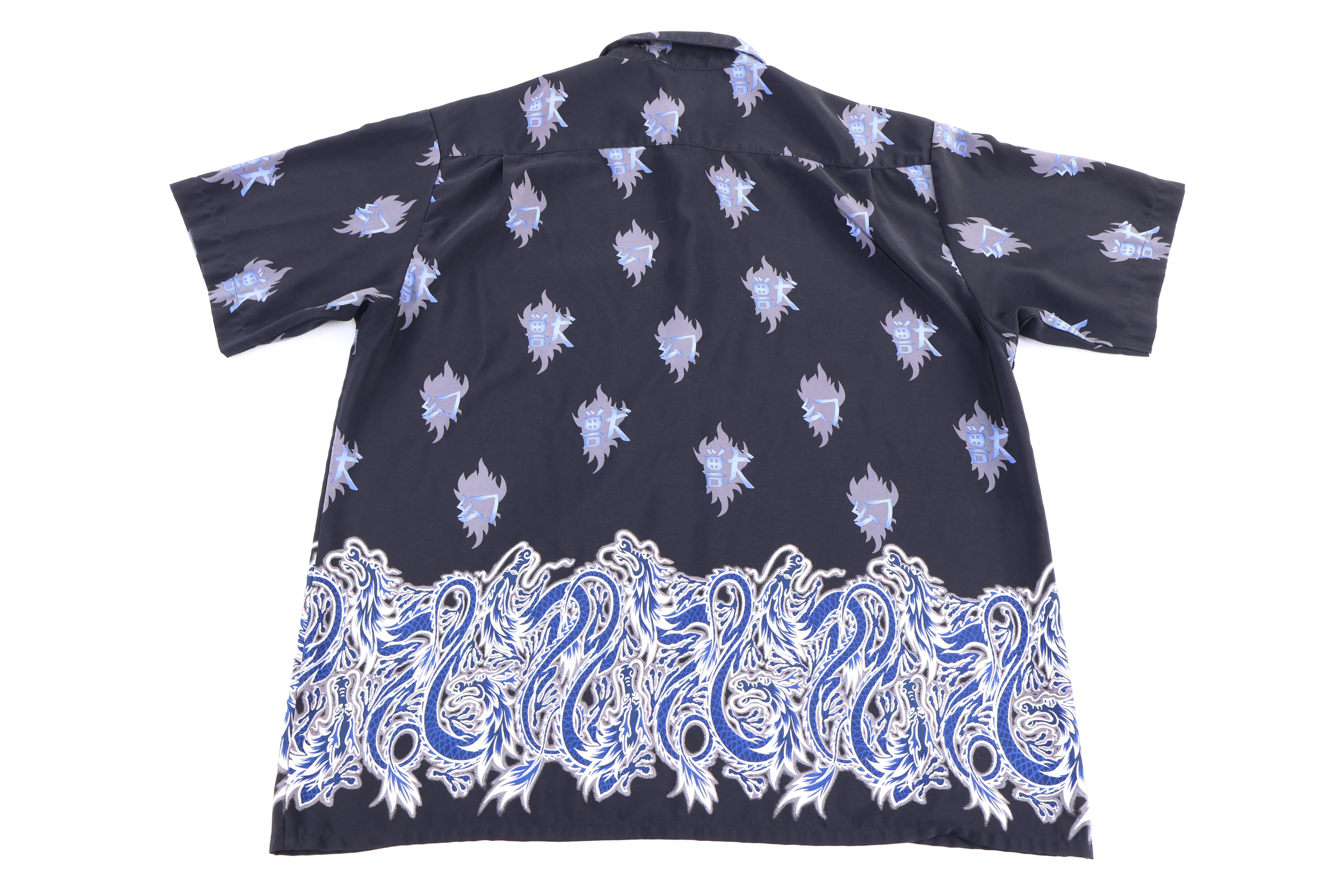 Y2K XG Dragons Graphic Button Down - Shirts & Tops - Thrifted Threads