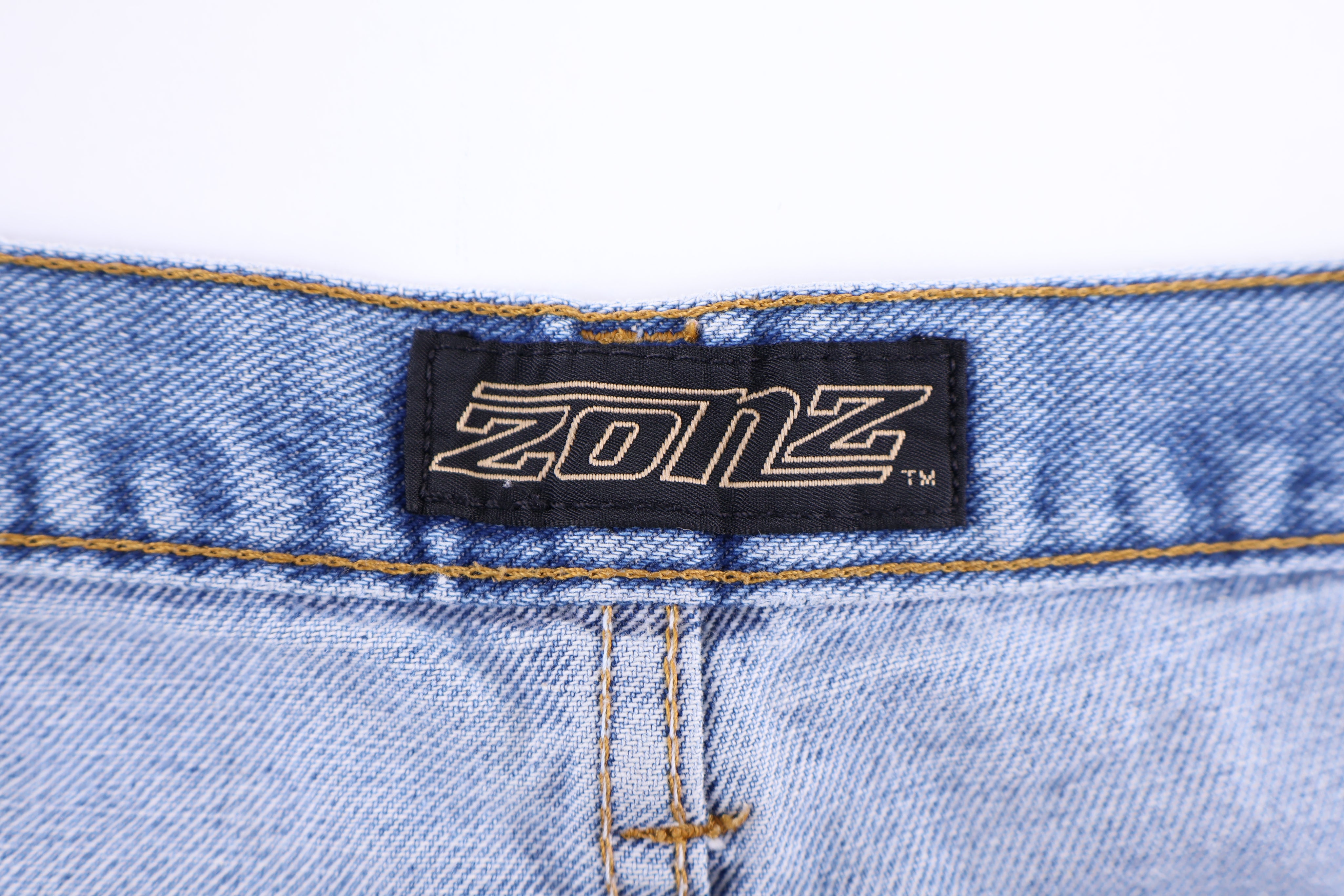 Y2K Zonz Light Wash Denim Shorts - Pants/Shorts - Thrifted Threads
